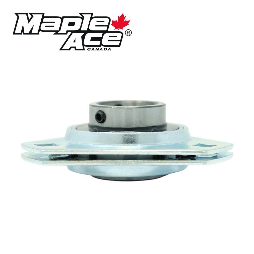 UCPFT205-16 Pressed Steel Housing Triangle Flanged 3-Bolt with Insert Bearing 1″