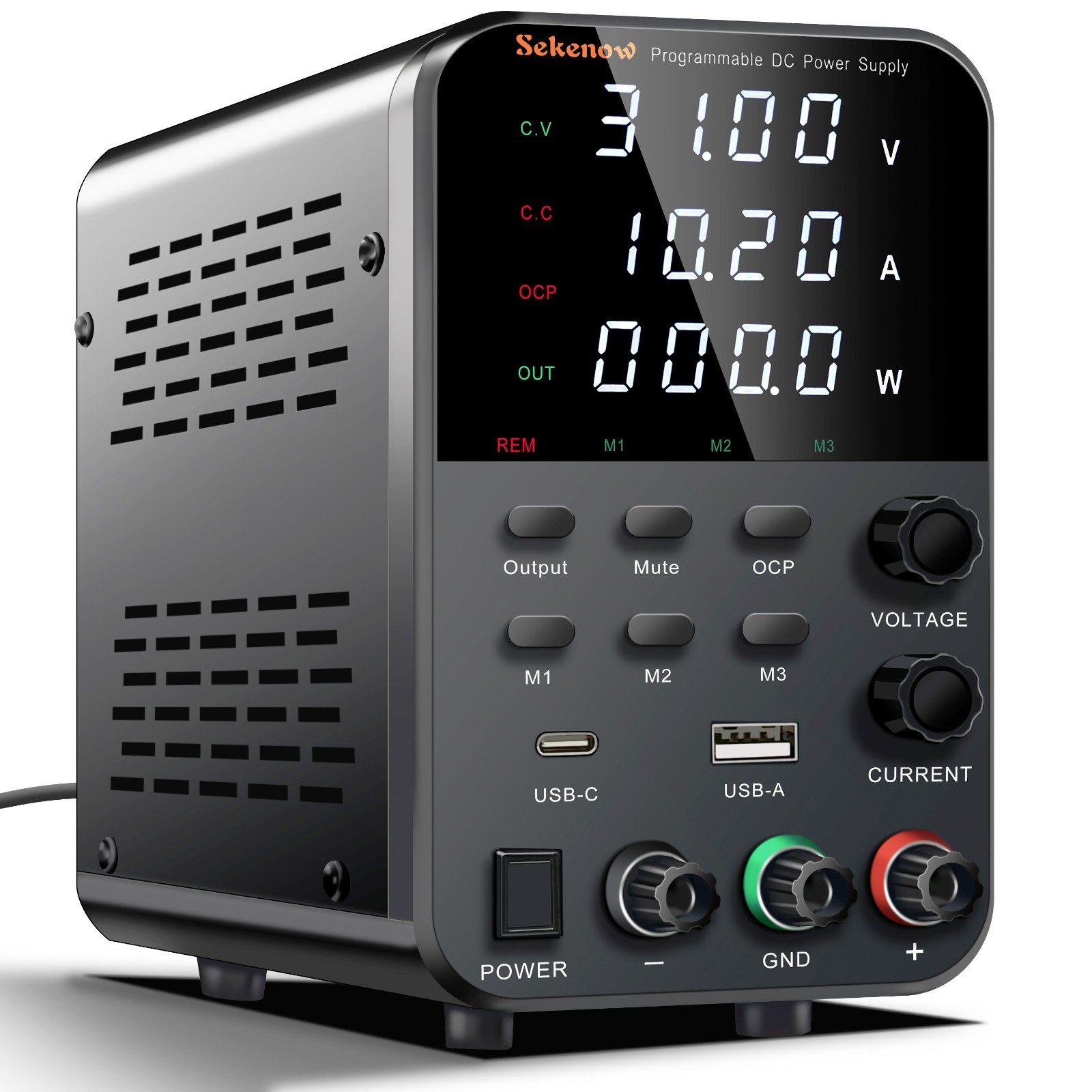 30V 10A Adjustable DC Power Supply Variable Output Bench Switching 300 Watts