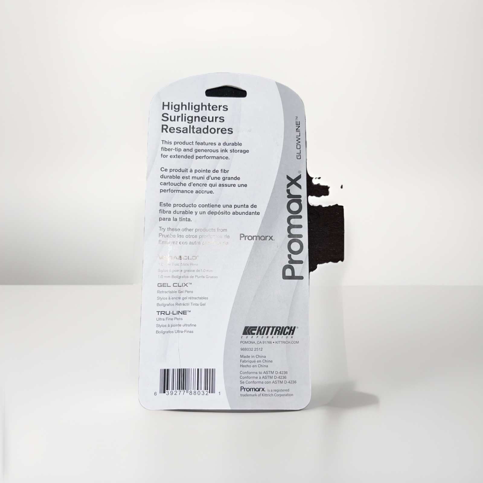 Promarx Glowline Highlighters 4-Pack Assorted Colors