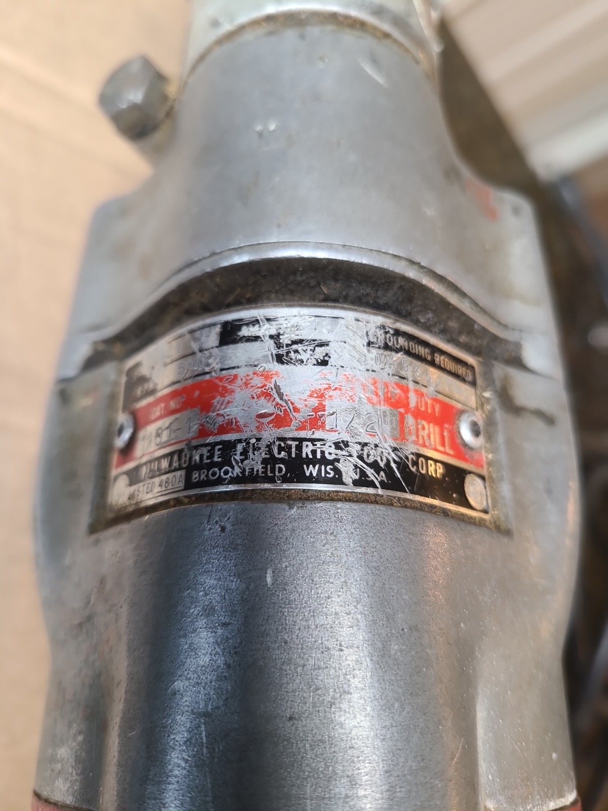 Milwaukee Heavy Duty 1/2″ Reversible Right Angle Drill 1101-1 4.5A