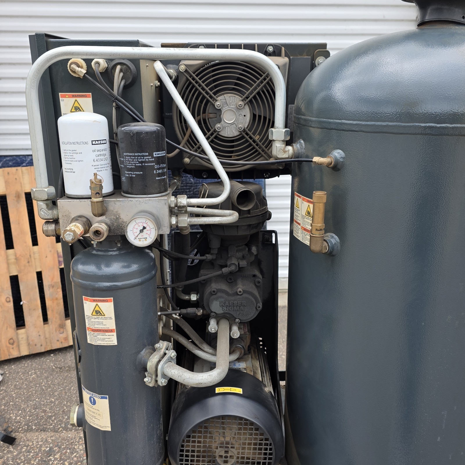 Kaeser Airtower 5C 5HP Rotary Screw Air Compressor 21 CFM 125 PSI 460V