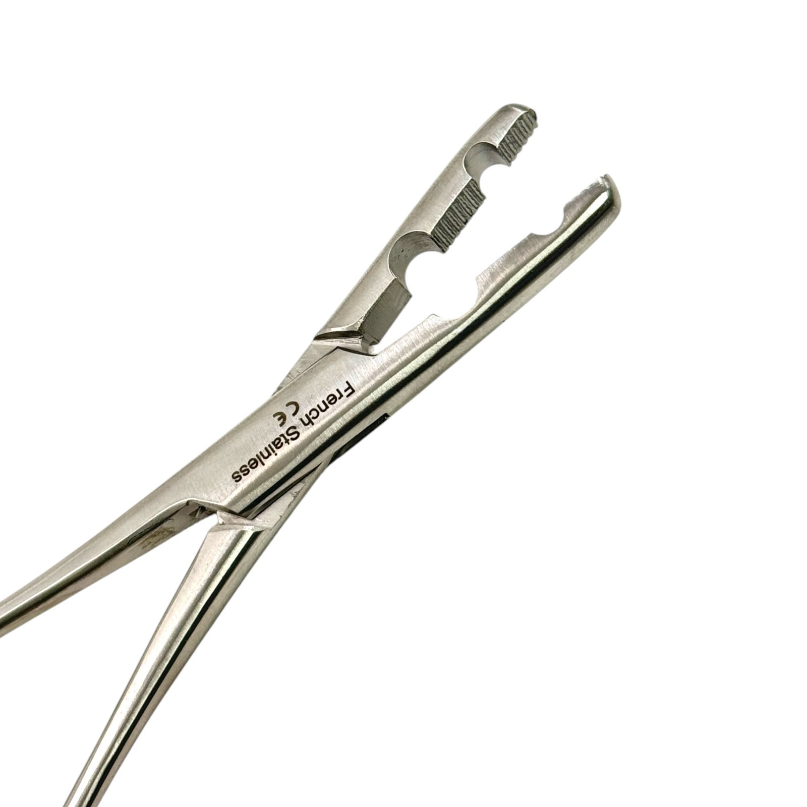 5.5″ Post Mortem Arterial Fixation Forceps, Fenestrated Serrated Jaws, Stainless