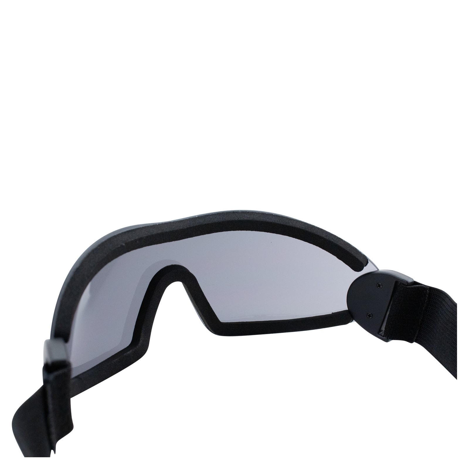 2 Flare Padded Riding Goggles Black & 1 Clear Lens & 1 Smoke Lens