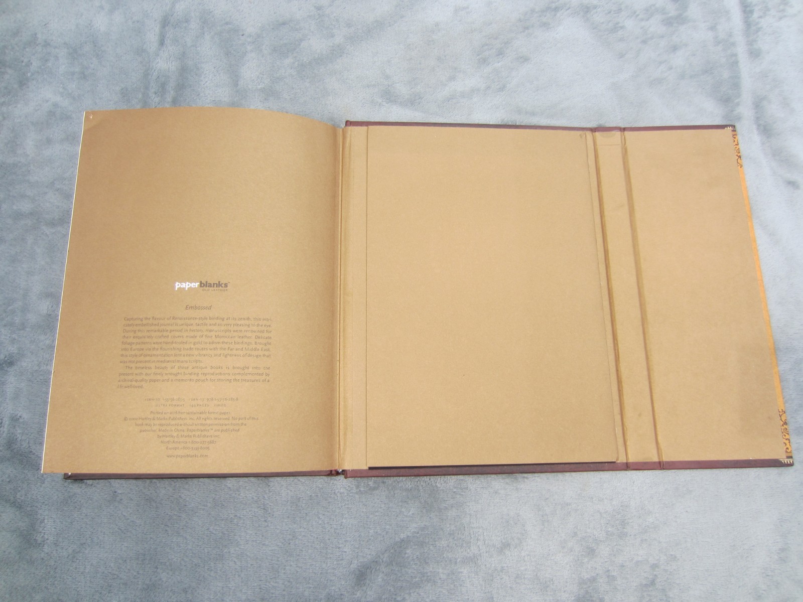 NEW~2002~Embossed Leather Paper Blanks Journal