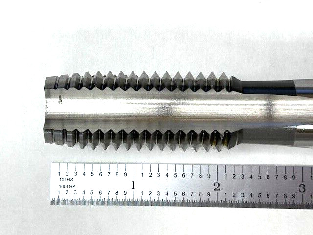 1″ – 8 LEFT HAND 4 FLUTE PLUG TAP GH3 BRIGHT FINISH HAND TAP OSG 1664100