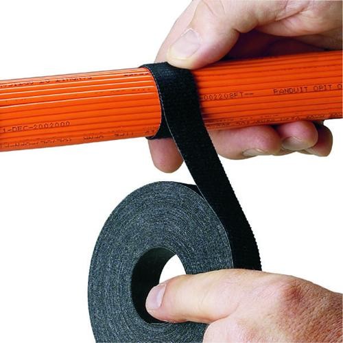 1Pc PANDUIT HLS-75R0 Hook & Loop Fastener, Tak Ty? Cut to Length Roll, 0.75