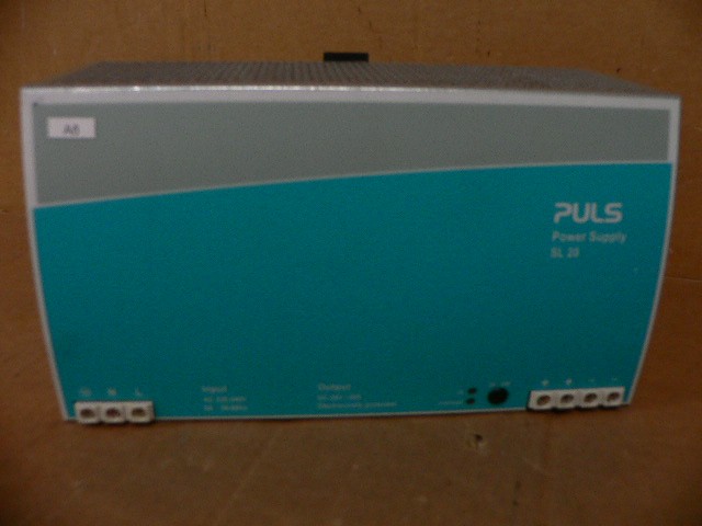 Puls Sl20.100 Power Supply Ac220-240 5A 50-60Hz Input, Dc 24-28V 20A Output