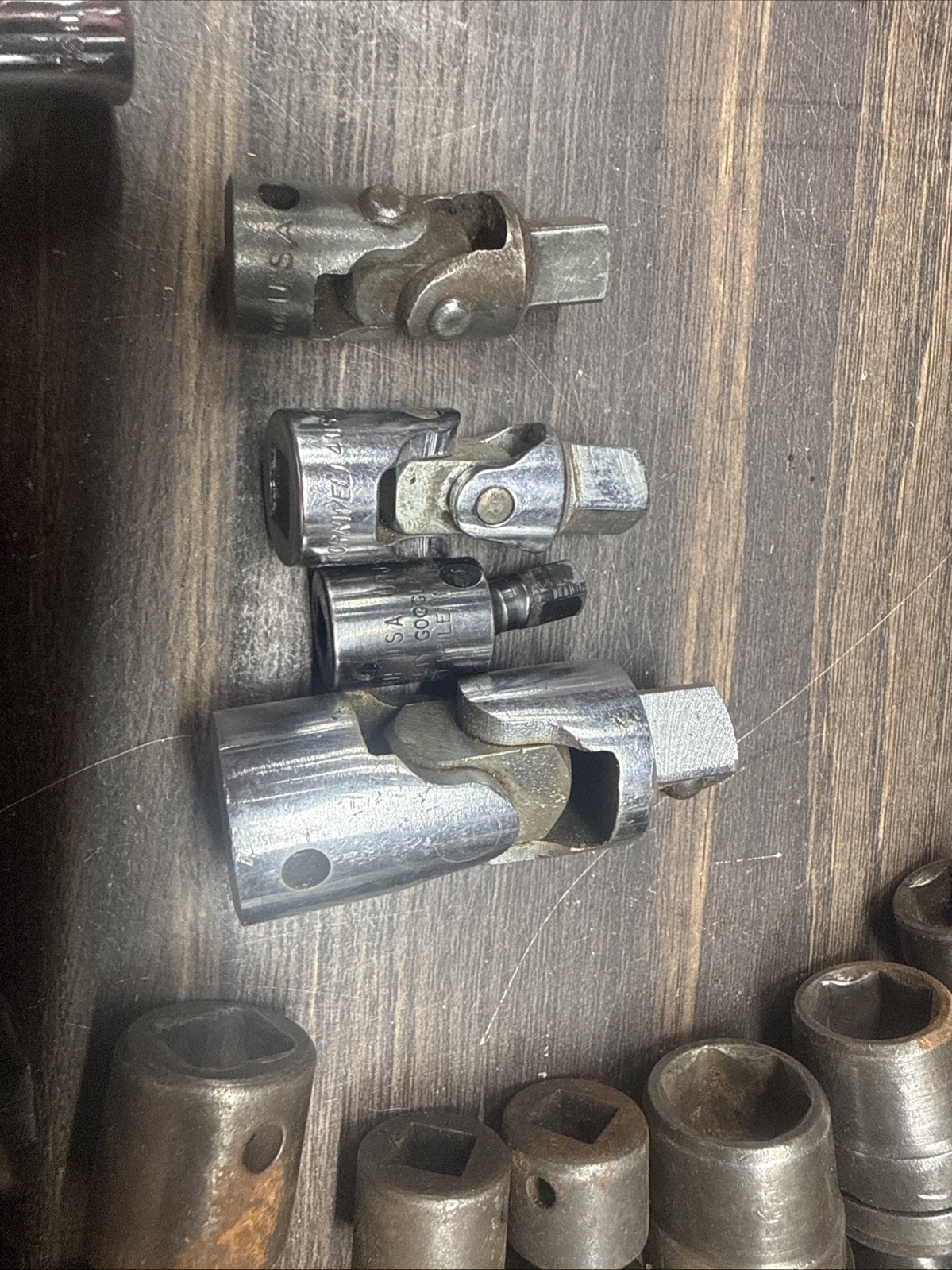 Cornwell Tools 17 piece Swivel Socket Lot