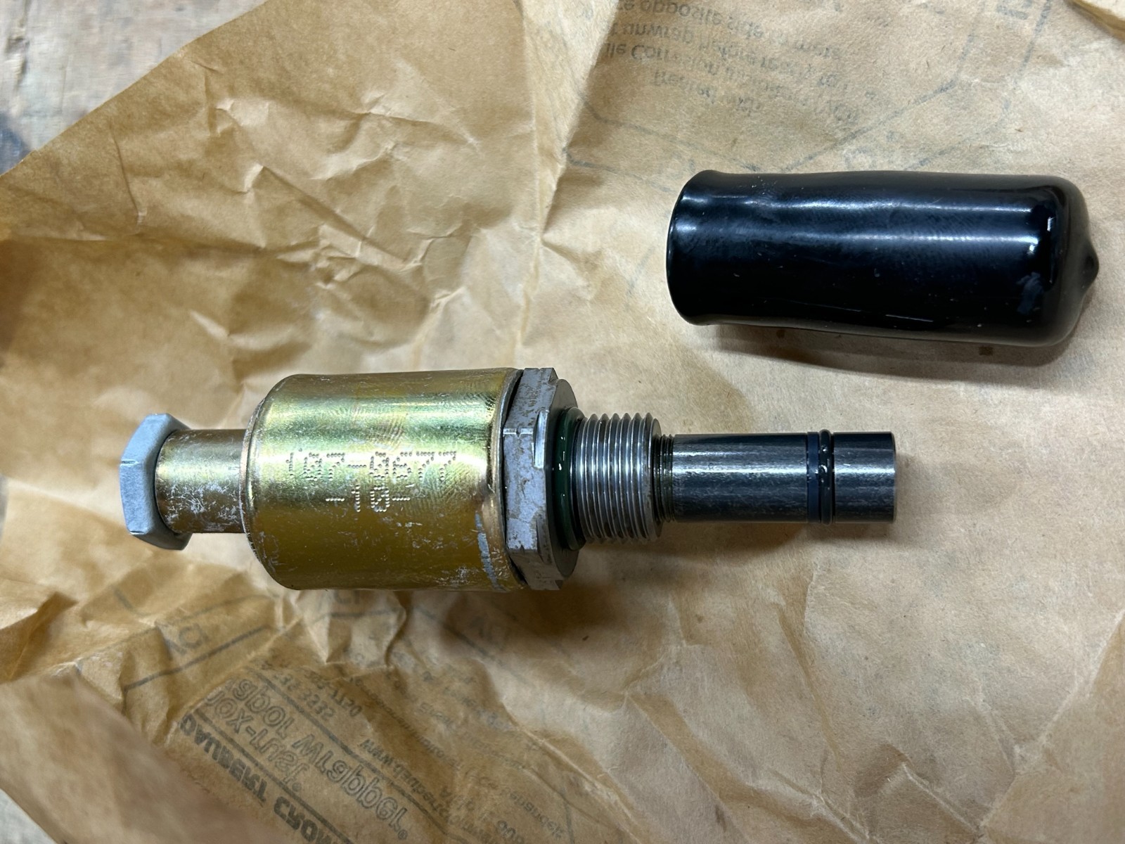 CAT Genuine OEM 107-0677 3/4″ Pressure Control Solenoid Valve New