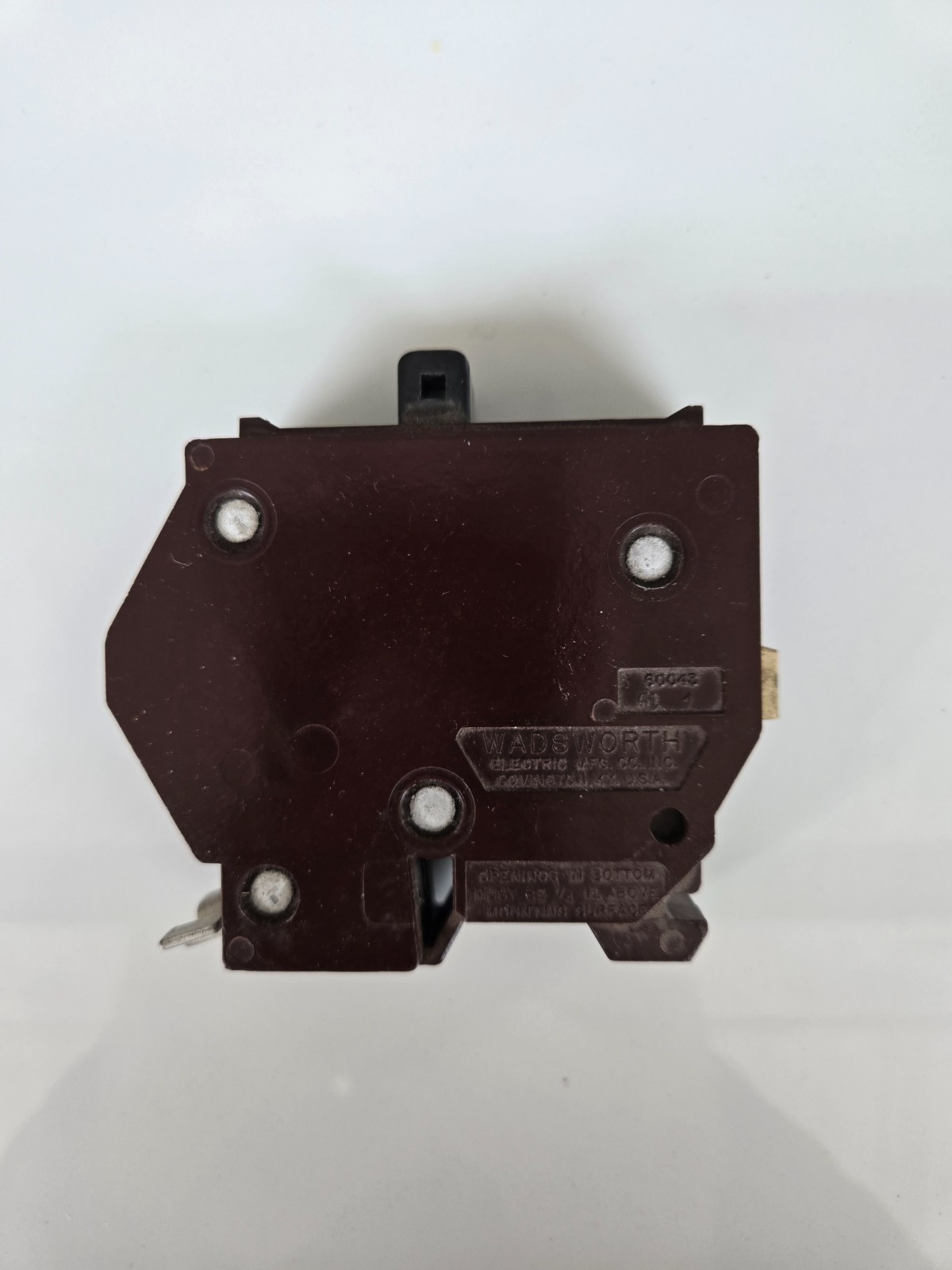 Wadsworth B1515, 1 Pole 15 Amp 120/240V TANDEM Circuit Breaker, Dual 15A Tested