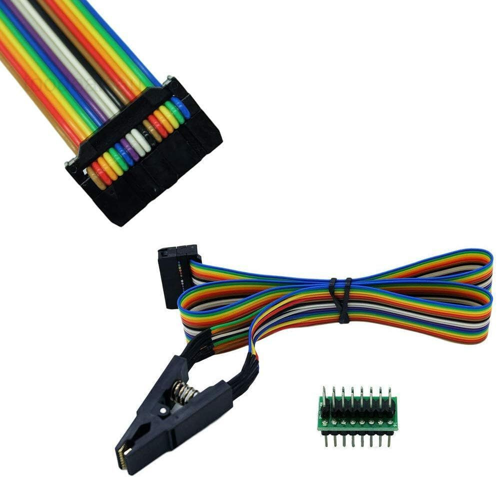 1Pcs SOP16 IC Test Clip SOP SOIC 16 SOIC16 Pin IC Test Clamp Sop16 to Dip8 Flash