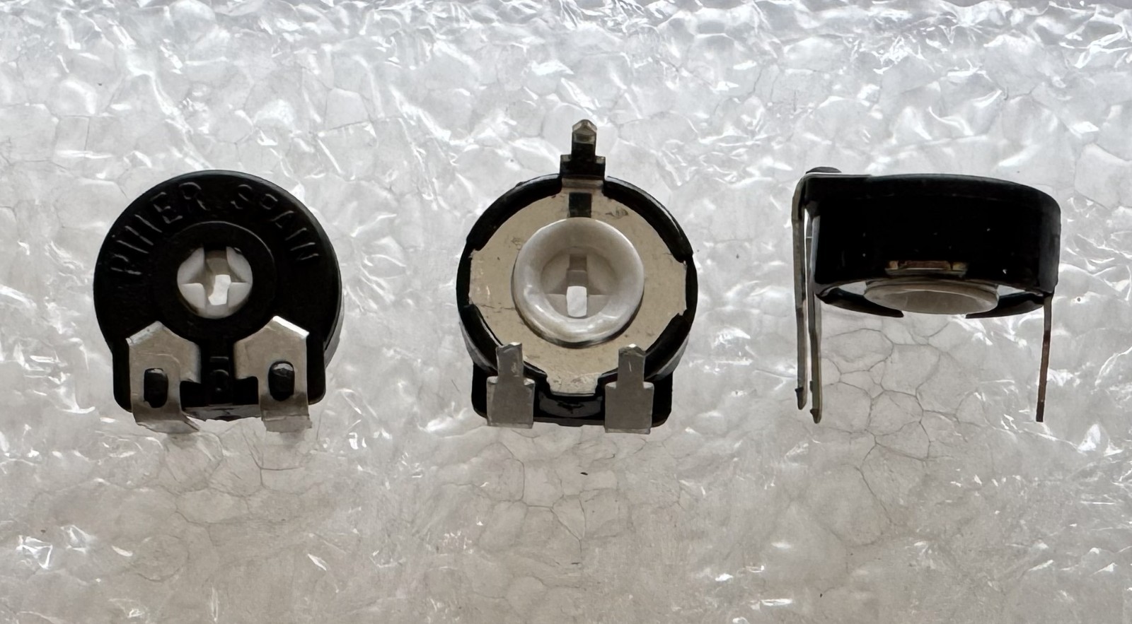 10 Pcs PT10LV10-104A2020 PIHER Potentiometer 1Turn Horizontal THT 10mm 100K ±20%