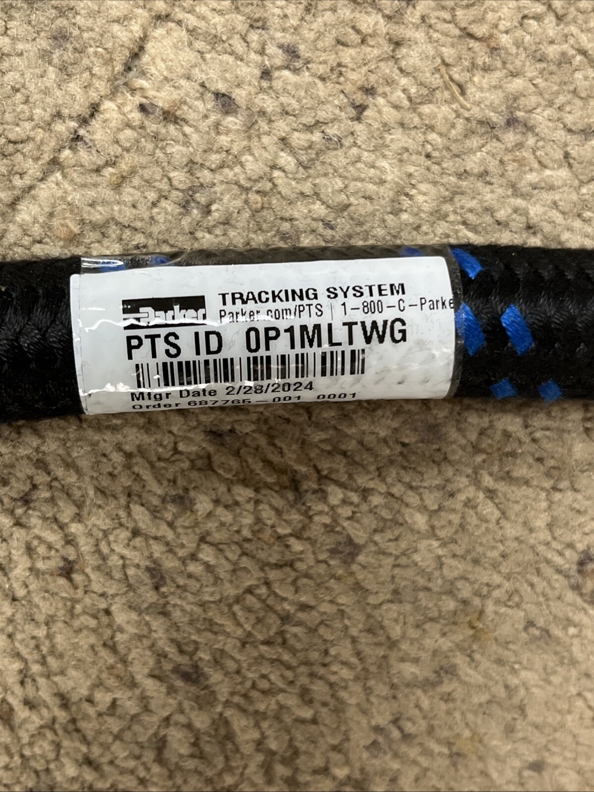 PARKER TRACKING SYSTEM PTD PART (010)A12-25822-030