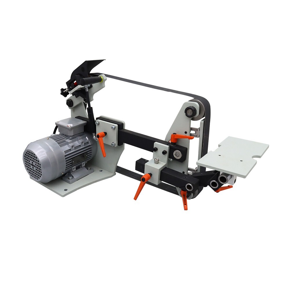 72in Belt Sander Grinder Knife Sharpener Polishing Machine w/ 3 Belts 220V 1500W