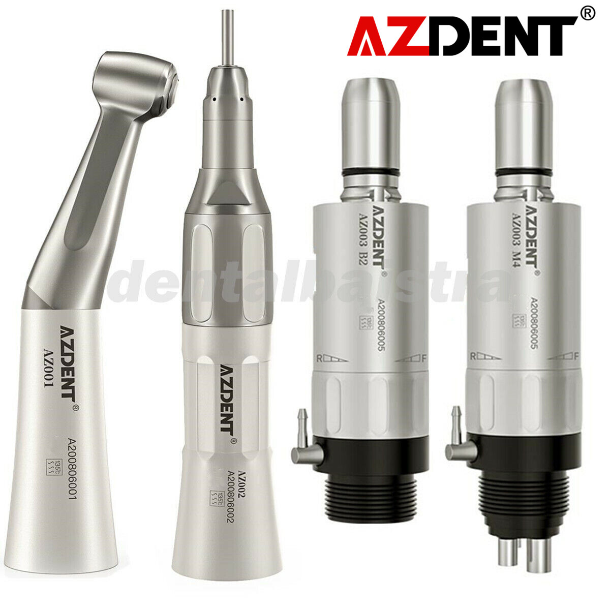 Dental Low Speed Handpiece Air Turbine Straight/Contra /Air Motor Inner 2/4Holes