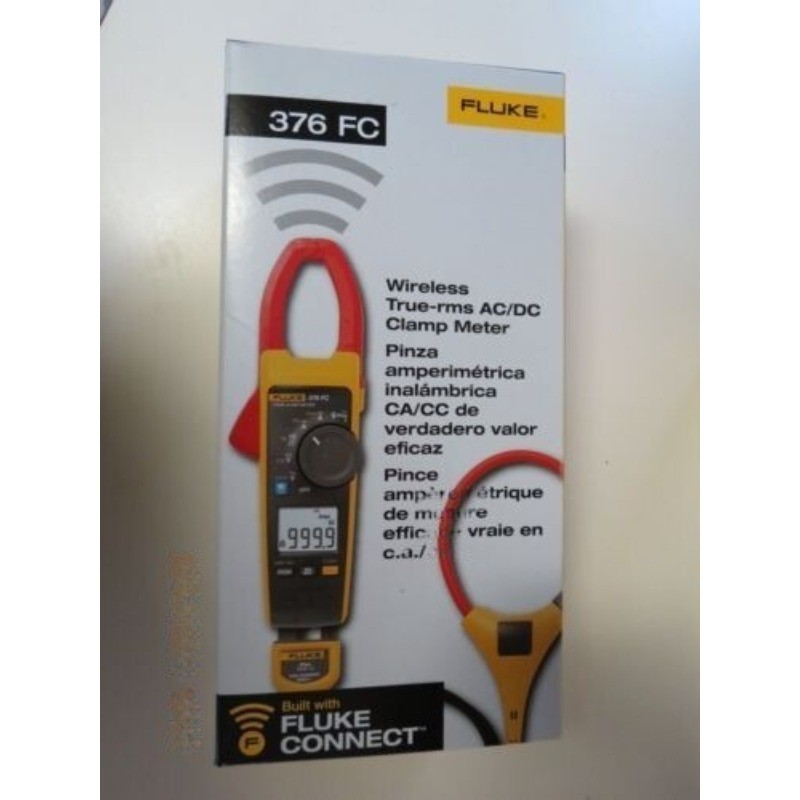 376 FC Fluke High Precision True-RMS AC/DC Clamp Meter – NEW in Box FAST SHIP