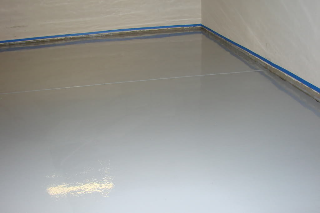 EPOXY RESIN GREY COATING FOR CONCRETE GARAGE FLOORS SHOWROOMS STAIN PROOF 1.5gal