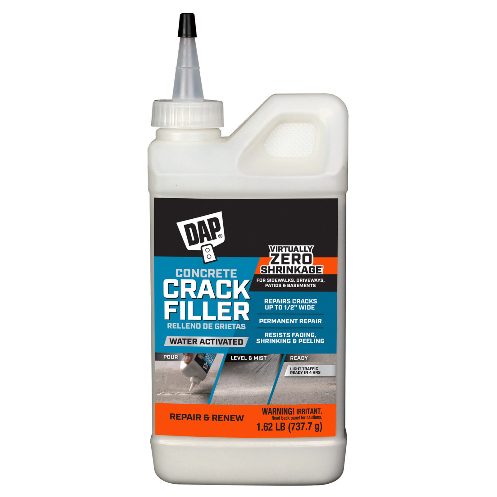 DAP Concrete Crack Filler: 16.0 oz. (Grey) 7079860500