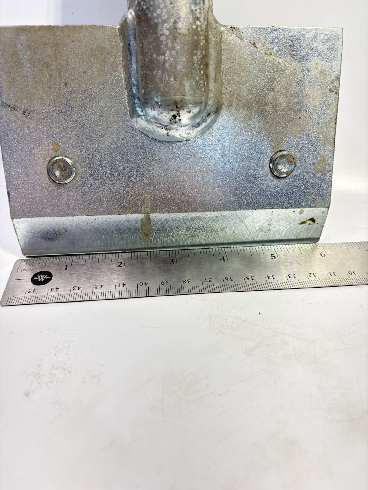 National Flooring Ride On 7050-6 Floor Scraper Head Blade Holder 6” X 1.44 Shaft