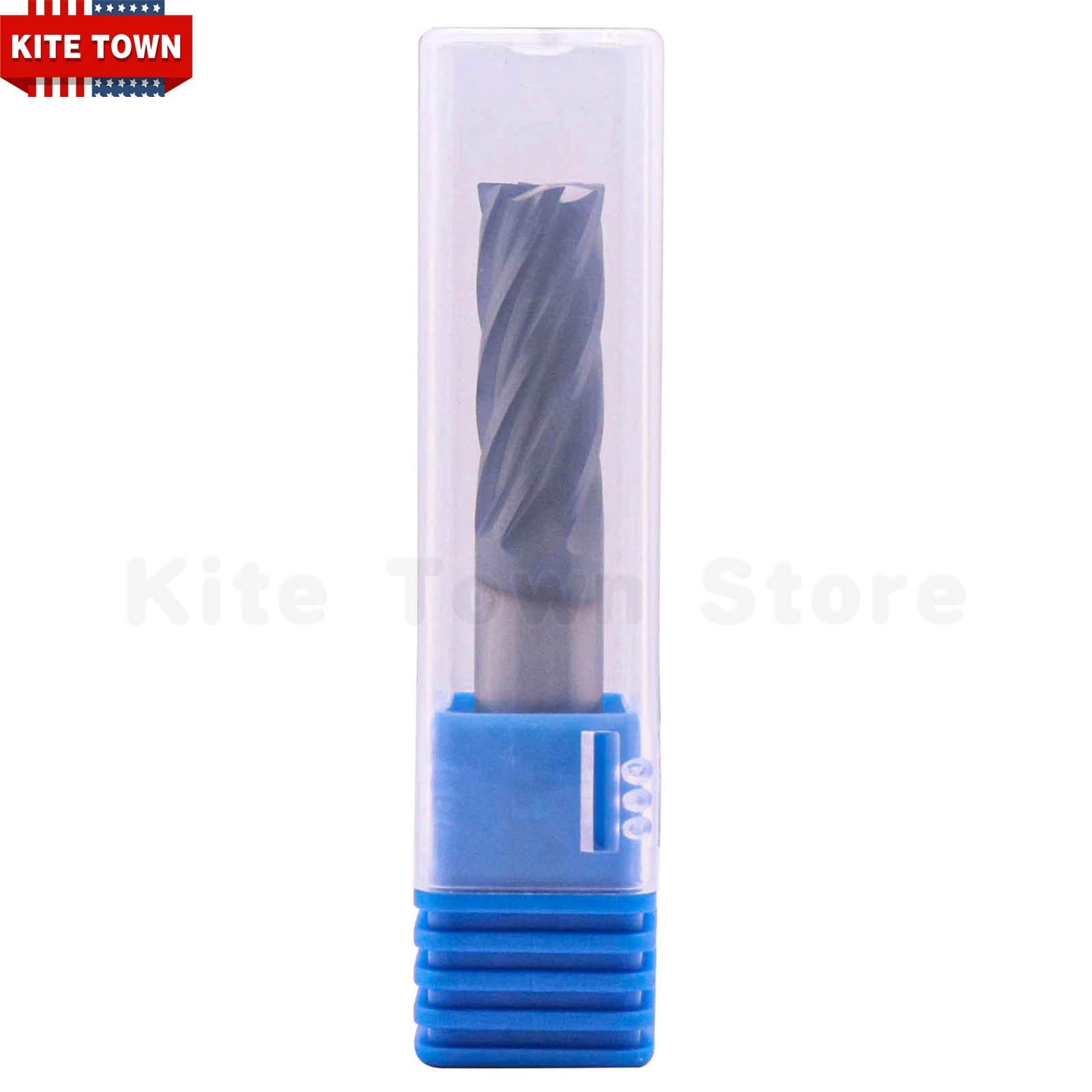 3/8″ 6 Flute Variable Helix Carbide End Mill – .020 Corner Radius – AlCrN Coated