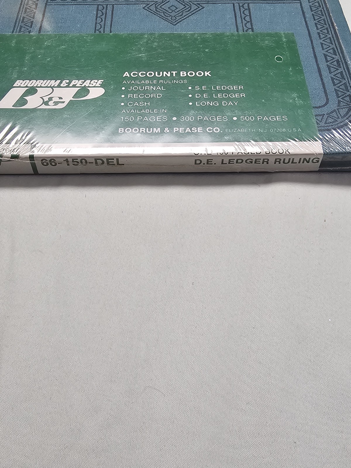 Boorum Record/Account Book NIP Journal Rule 150 Pages~LEDGER~12 1/8 x 7 5/8 NOS