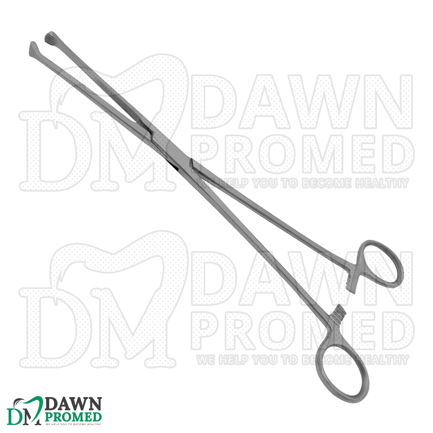 Allis Tissue Forceps 10″ 5 X 6 Teeth Surgical Clamp OB/GYN Instruments German Gr