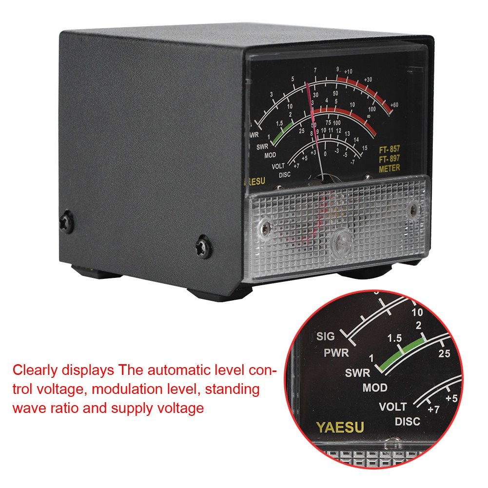 External S Meter SWR Power Receive Display Multi-Function default