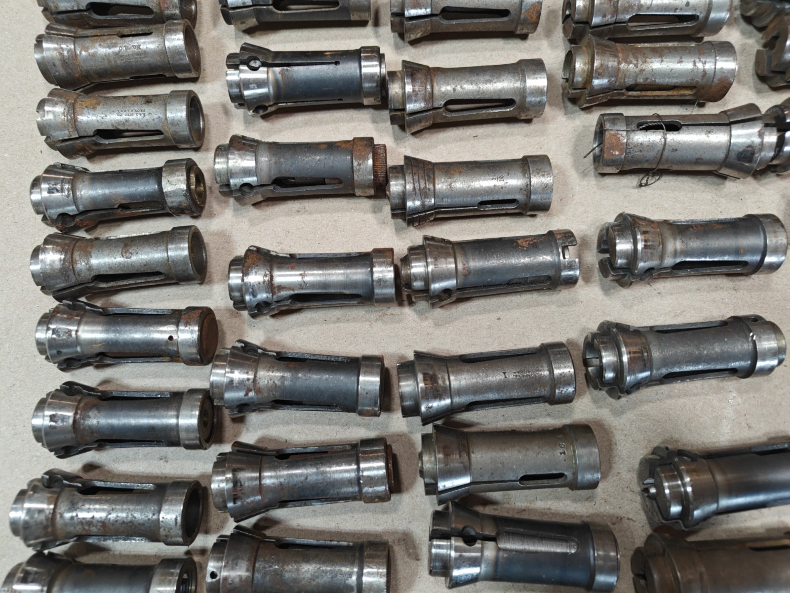 Lot Of 65, CNC Lathe Hardinge Nose Hex Collets Screw Machine Tools 🇺🇲