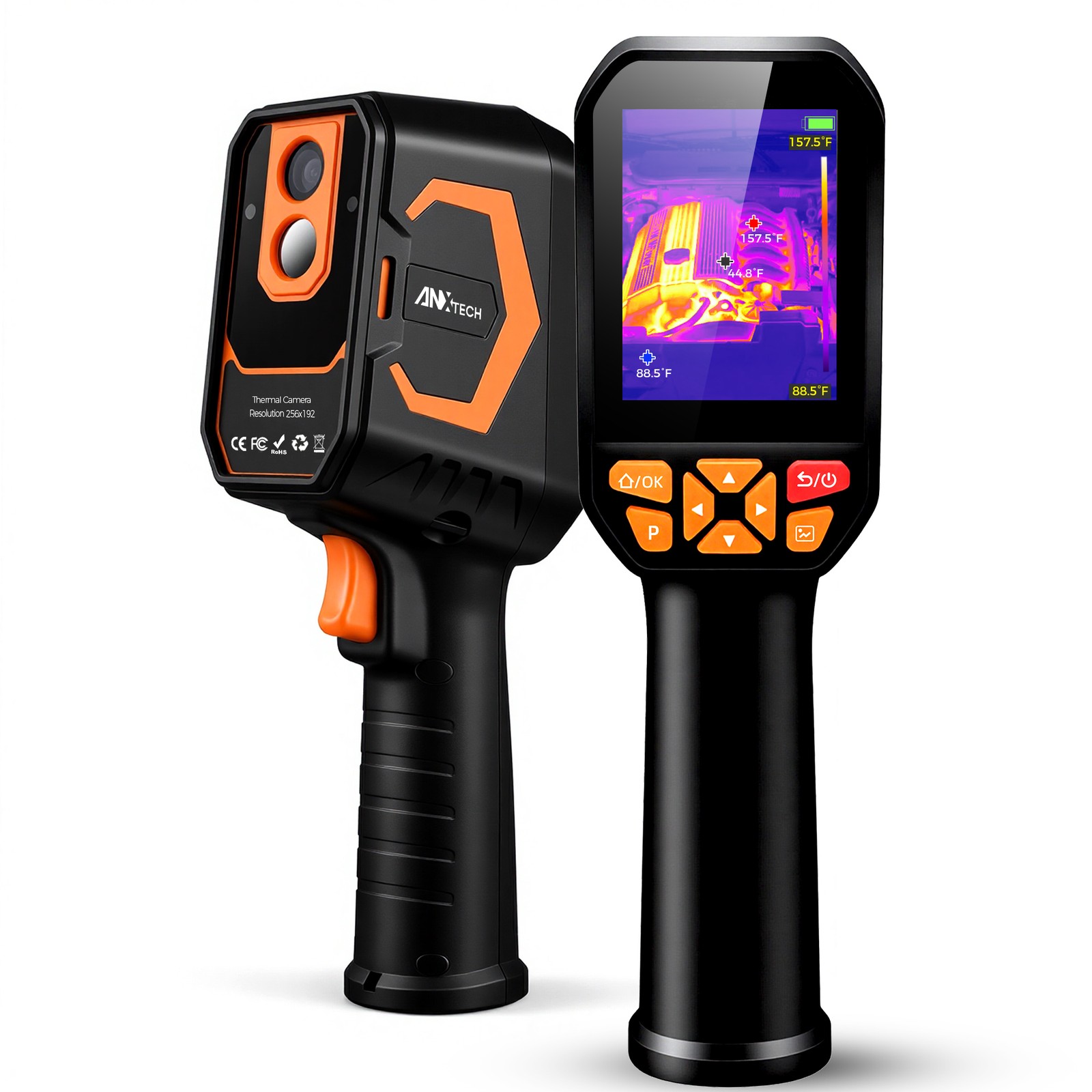 ANXTECH Handheld Infrared Thermal Imager Thermal Camera TISR Resolution 512*384