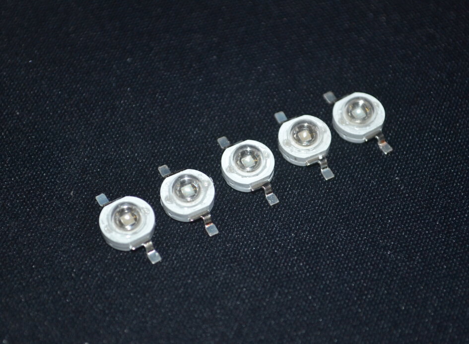 3W High Power UV 365nm 375nm 395nm 400nm 410nm 420nm LED Chip Bulb Lamp Light