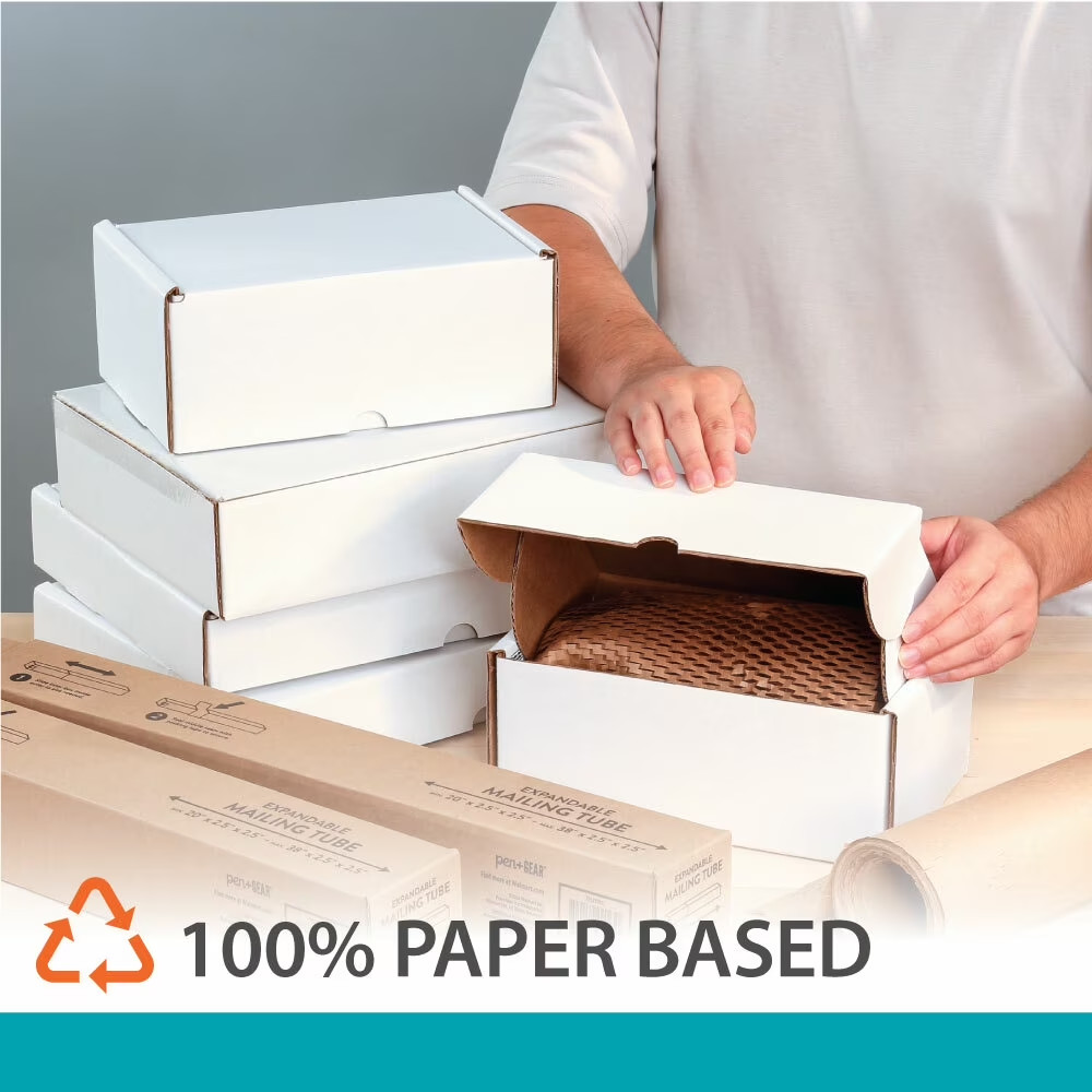 (10 pack) Pen+Gear Side-Loading Shipping Boxes, 9″x12″x3″, 1 Count