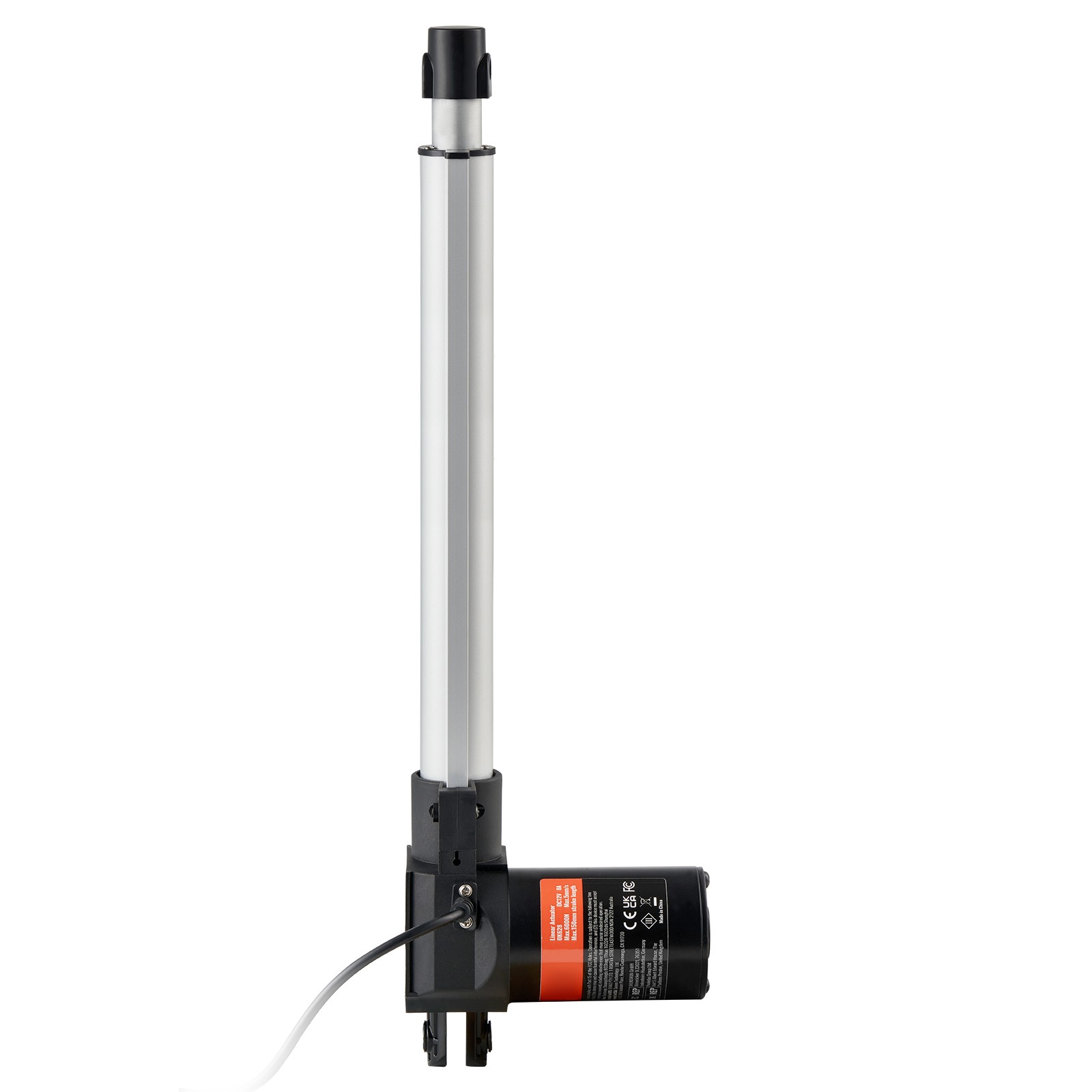 VEVOR Linear Actuator 12V 12In Heavy Duty 1320lbs/6000N 0.19″/s IP44 Protection