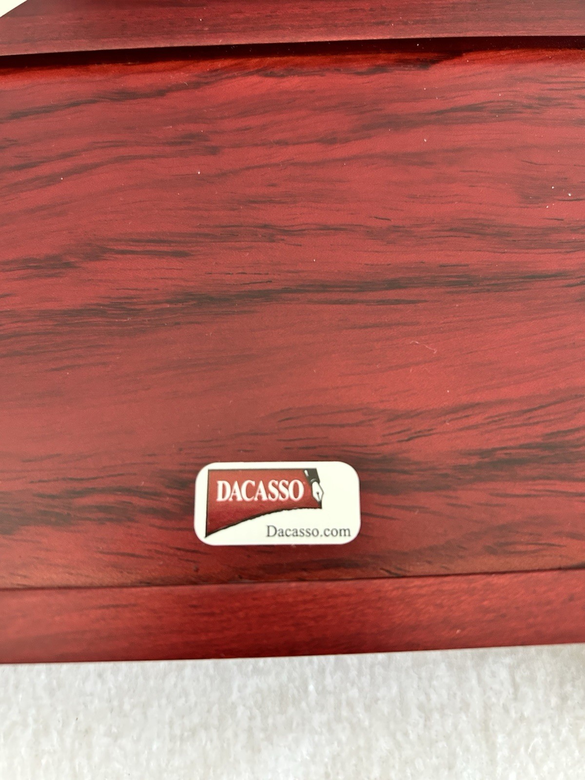 Dacasso Wood & Leather Desk Set 7 Pieces Luxury Professional Office