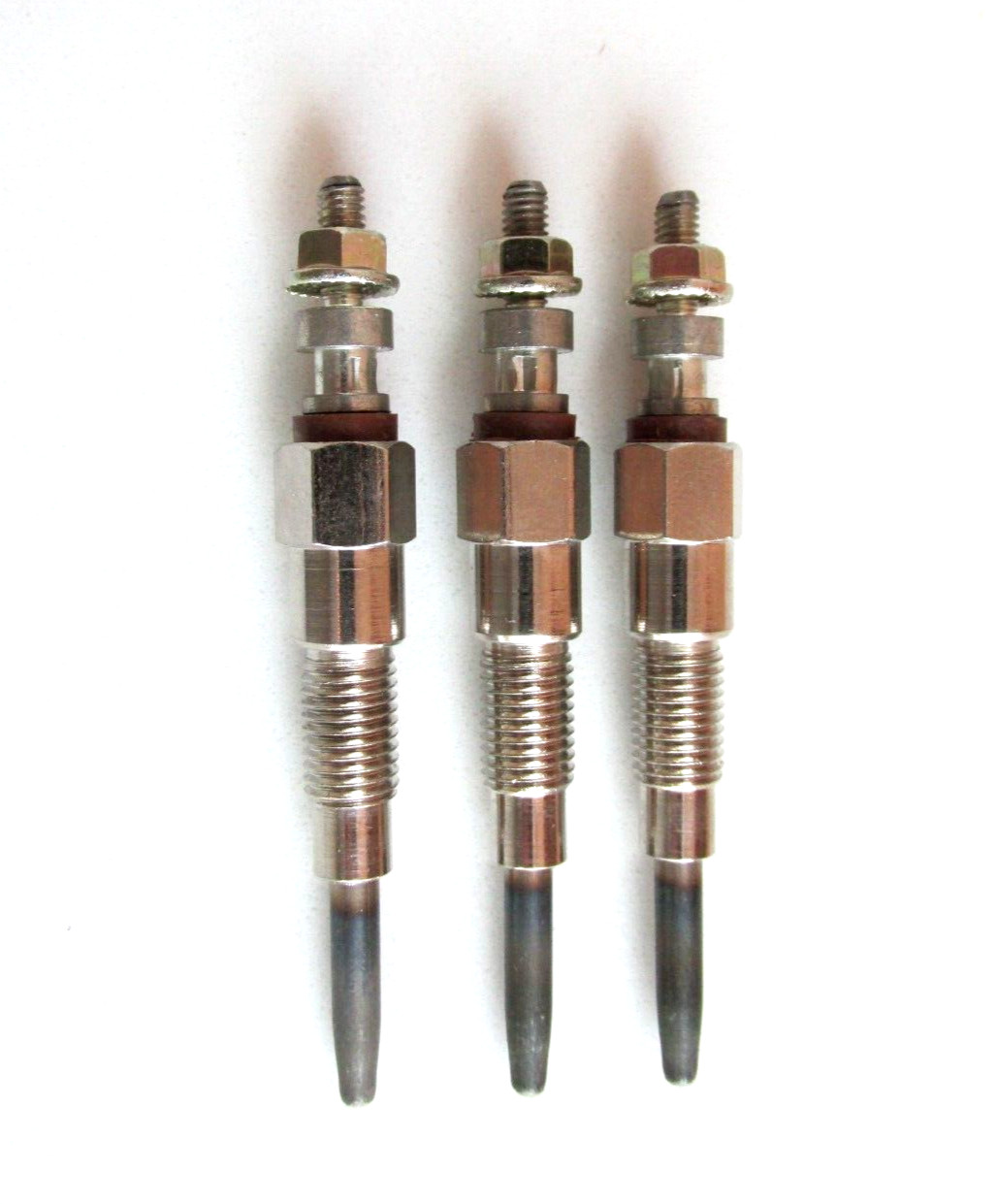 3 Glow Plug Set for KIOTI CK20 Tractors and Mechron 2200 UTV, 2240 UTV, 2400 UTV
