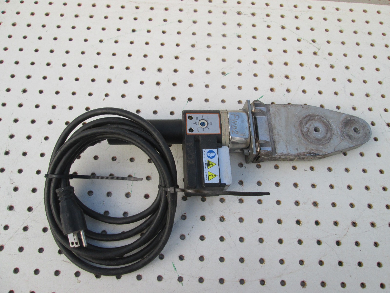 Ritmo Type R 63 TE Socket Pipe Fusion Welding Iron, 110V, 50/60Hz, 800W – USED