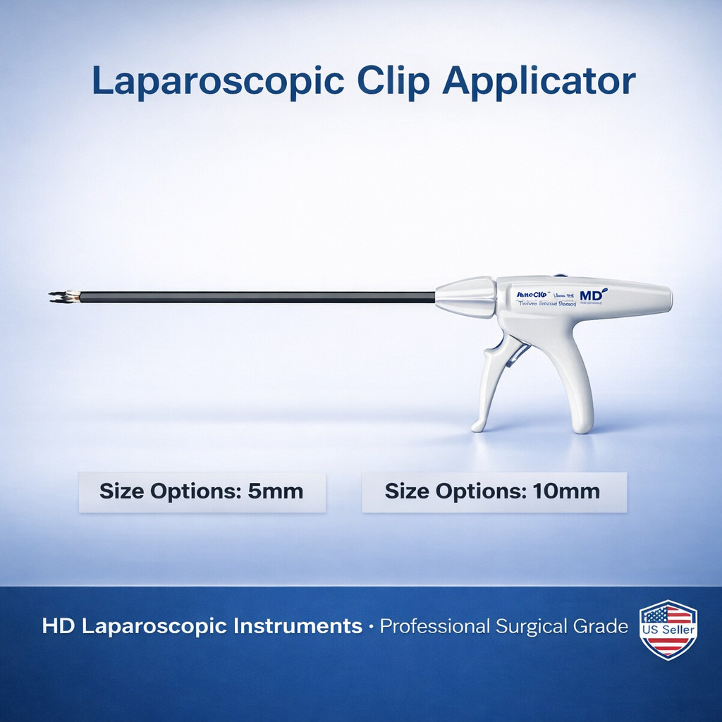 Laparoscopic Clip Applicator Ligating Clip Applier – US Seller – 5mm or 10mm