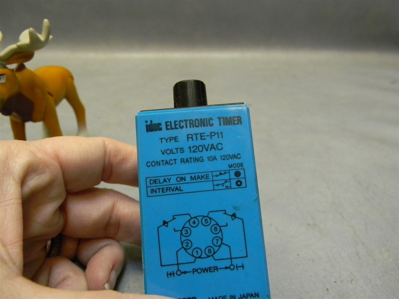 idec RTE-P11 Electromechanical Relay 8 pin