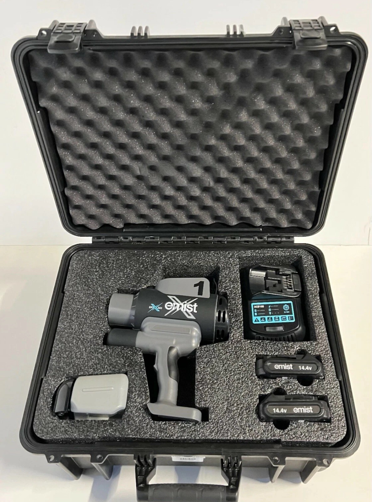 Emist EPIX360 Electrostatic Disinfectant Sprayer Cordless Handheld-(BRAND NEW)