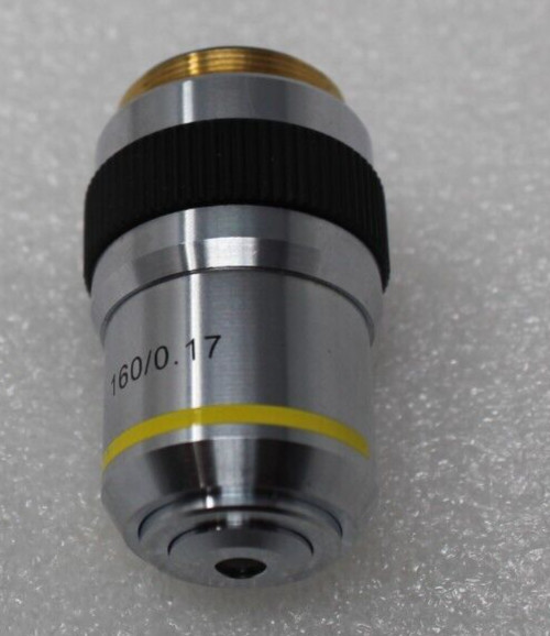 NEW AMSCOPE FLUOR 10 0.25 160/0.17 Microscope Objective Lens