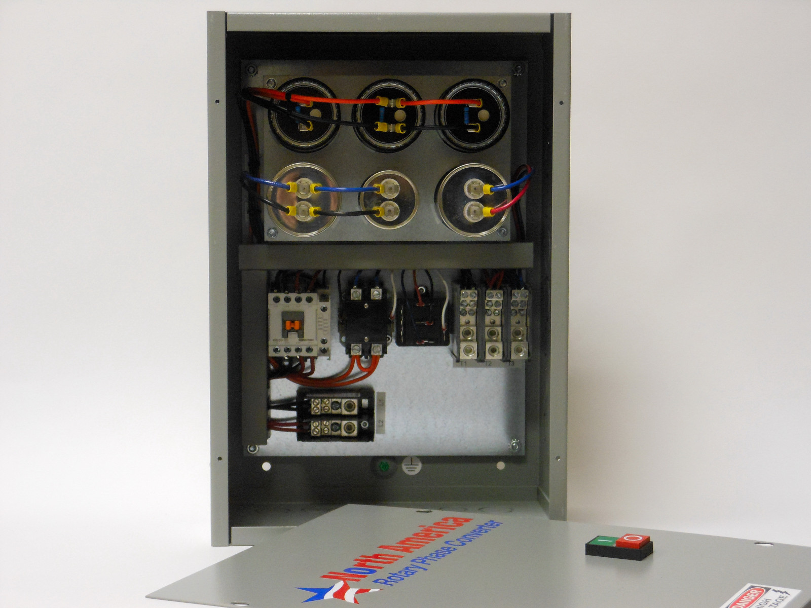 CP-10 Pro-Line 10HP Rotary Phase Converter Control Panel – Loaded with Features