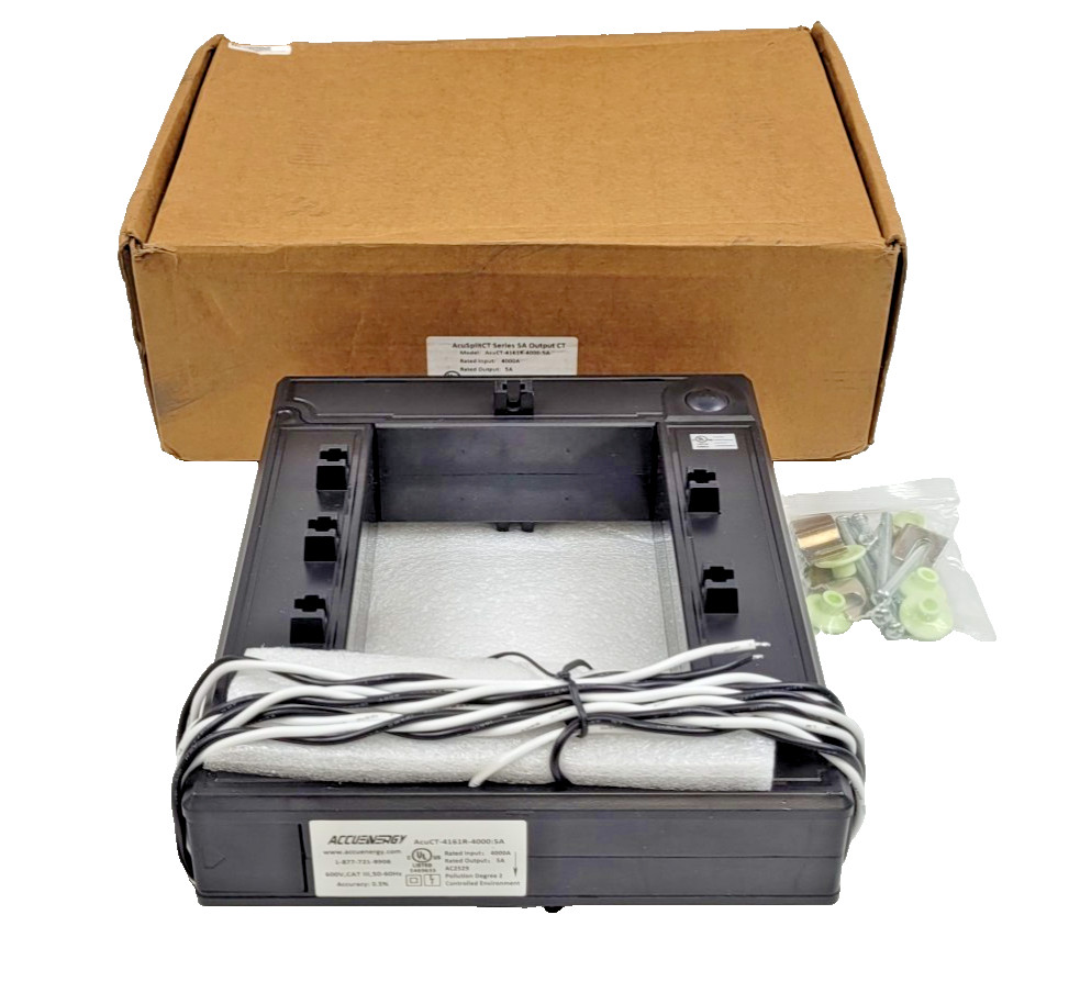 ACCUENERGY AcuCT-4161R-4000:5A-0.3B.09 Split Core Current Transformer, 4000A