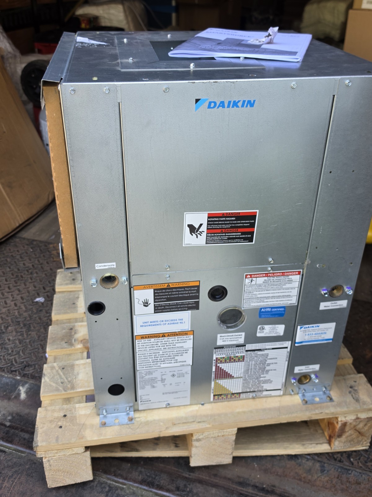 Daikin Water Source Heat Pump Vertical Compact 115V 1Ph