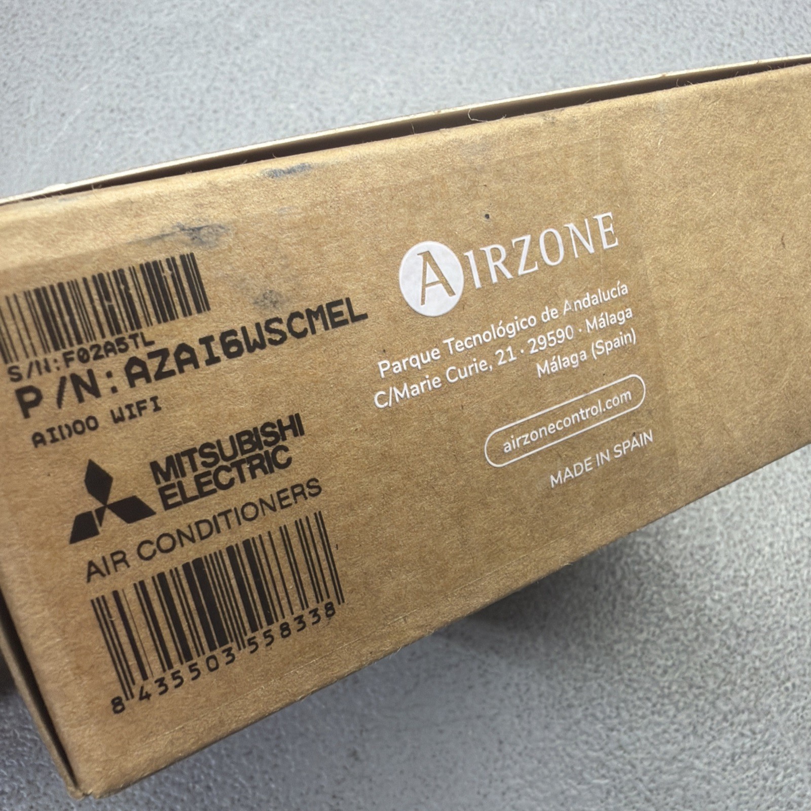 Airzone Aidoo WiFi Controller For Mitsubishi AC Units AZAI6WSCMEL
