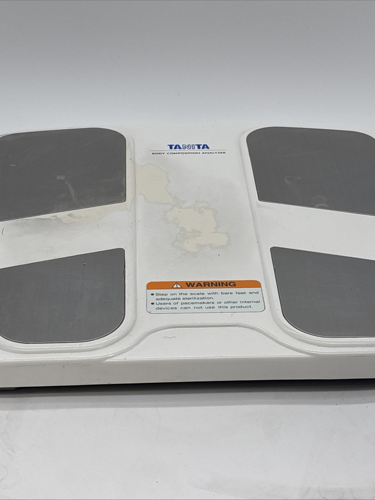 Tanita Body Composition Analyzer (Model TBF-310) Shows Error