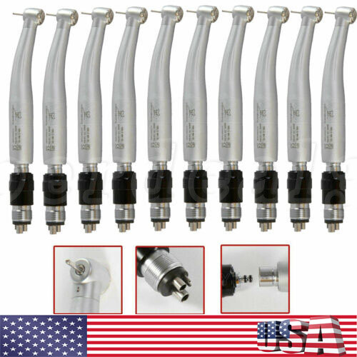 10* NSK Style Dental High Speed Turbine Handpiece W/ Quick Coupler 4 Hole YBNK4
