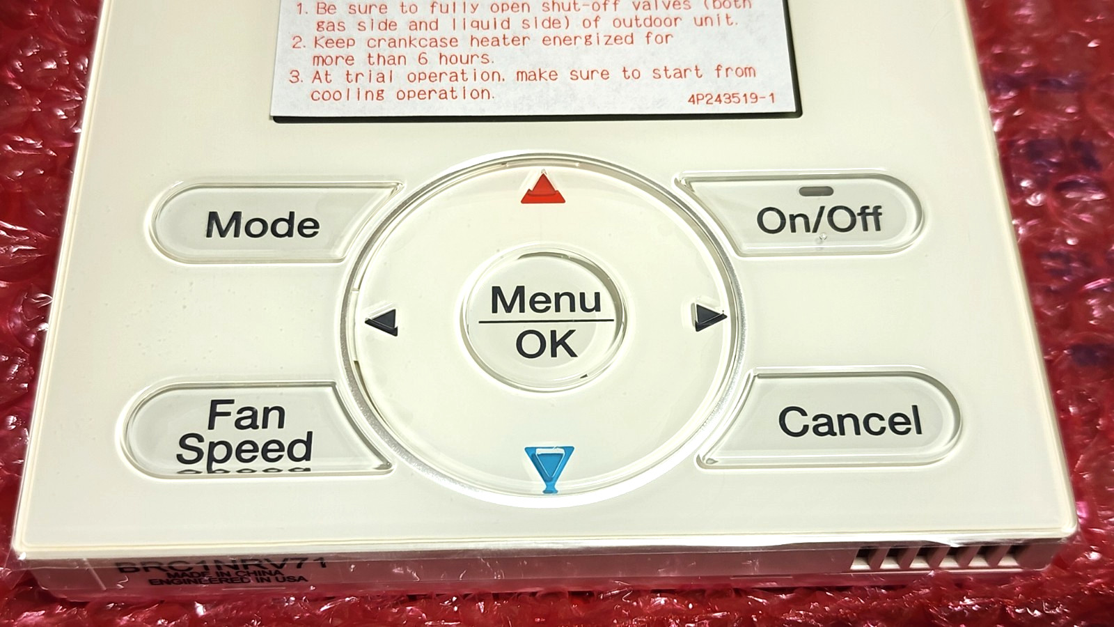 DAIKIN BRC1NRV71 Navigation Remote Controller