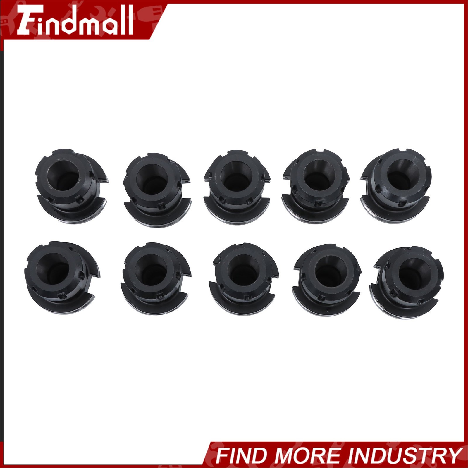 Findmall 10pcs CAT40 ER32 Collet Chuck Set 2.76″ 70mm CNC Milling Tool Holder
