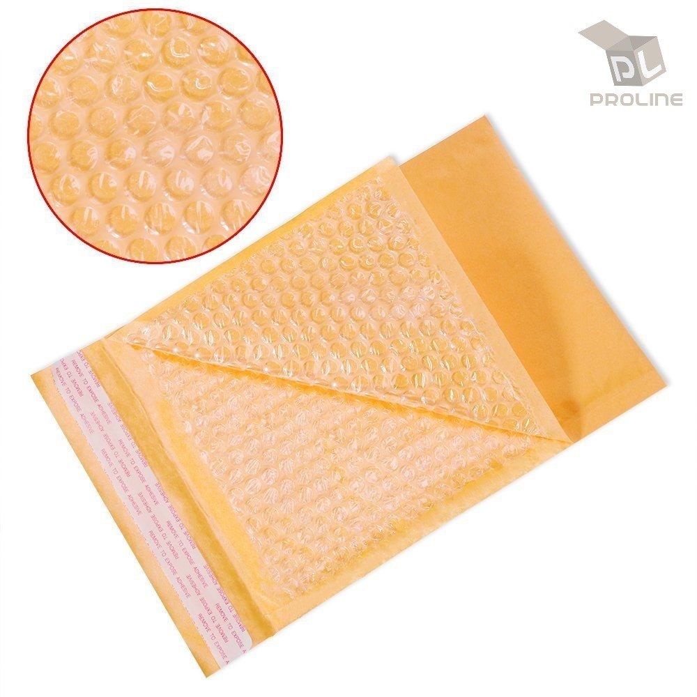 25 #5 Padded Kraft Bubble Shipping Envelopes Mailers 10.5×16 (Inner 10.5×15)