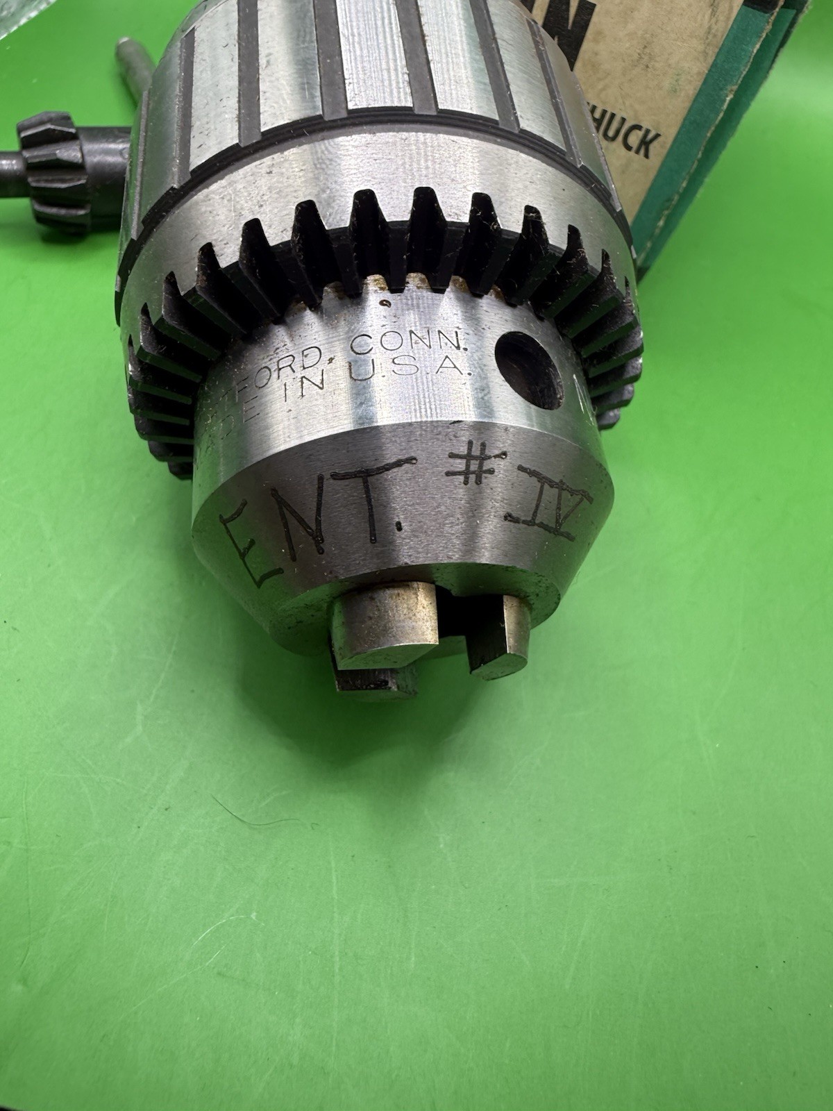 Jacobs 14N 3JT Super Drill Chuck 0-1/2”Capacity W/ Key USA – Please Read