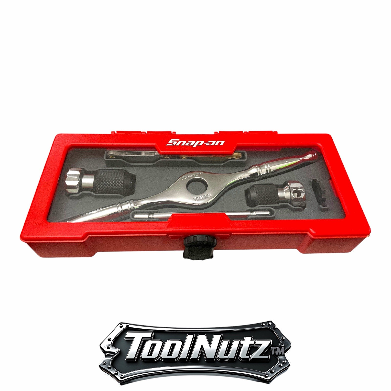 Snap-on Tools NEW TDRSET 7pc Tap and Die Tool Set SAE-Metric Thread Pitch Gauge